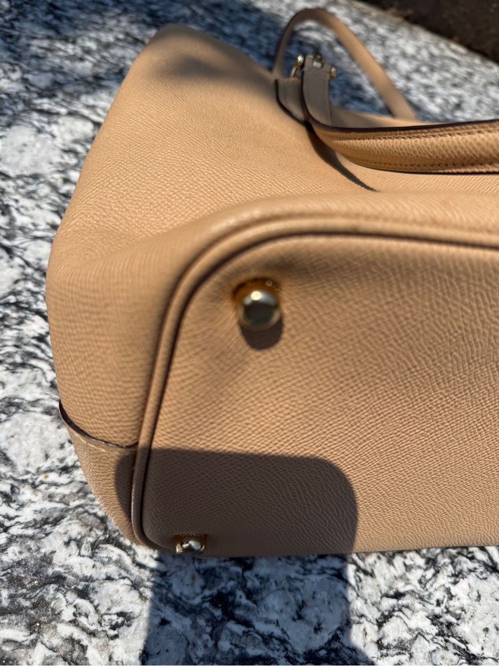 Coach Kitt Carryall Tote in Crossgrain leather Preloved - Picture 9 of 16
